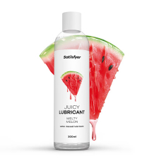 Лубрикант на водній основі зі смаком дині – Satisfyer Juicy Lubricant Melty Melon, 300 мл