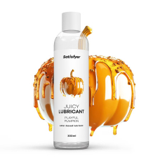 Лубрикант на водній основі зі смаком гарбуза – Satisfyer Juicy Lubricant Playful Pumpkin, 300 мл