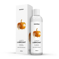 Лубрикант на водній основі зі смаком гарбуза – Satisfyer Juicy Lubricant Playful Pumpkin, 300 мл