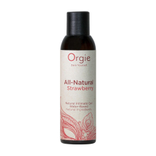 Лубрикант на водній основі зі смаком і ароматом полуниці – Orgie All Natural Strawberry, 150 мл