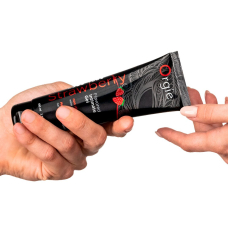 Лубрикант на водній основі зі смаком полуниці – Orgie Lube Tube Strawberry, 100 мл