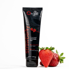 Лубрикант на водній основі зі смаком полуниці – Orgie Lube Tube Strawberry, 100 мл