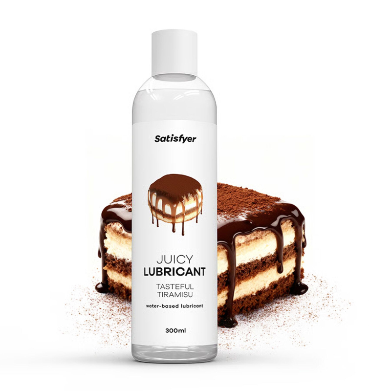 Лубрикант на водной основе со вкусом тирамису – Satisfyer Juicy Lubricant Tasteful Tiramisu, 300 мл