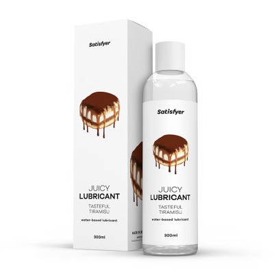 Лубрикант на водной основе со вкусом тирамису – Satisfyer Juicy Lubricant Tasteful Tiramisu, 300 мл