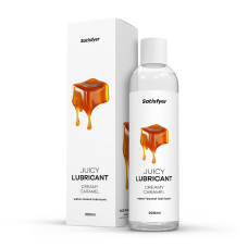 Лубрикант на водній основі зі смаком вершкової карамелі – Satisfyer Juicy Lubricant Creamy Caramel, 300 мл