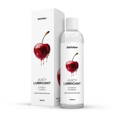 Лубрикант на водній основі зі смаком вишні – Satisfyer Juicy Lubricant Cheeky Cherry, 300 мл