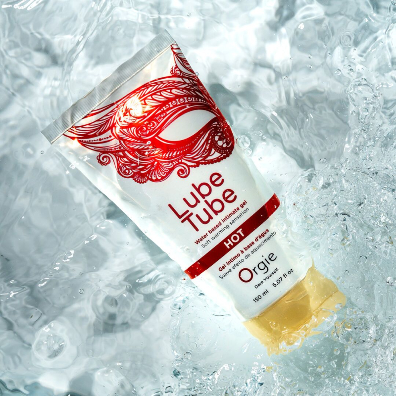 Лубрикант на водной основе с согревающим эффектом без запаха – Orgie Lube Tube Hot, 150 мл