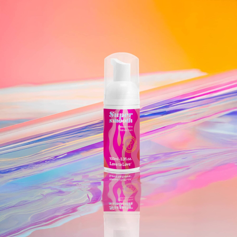 Лубрикант-піна на водній основі – Love To Love SUPER SMOOTH, 100 мл