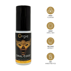 М’ятний спрей для глибокого мінету без анестетиків – Orgie Oral Ease Deepthroat, 15 мл