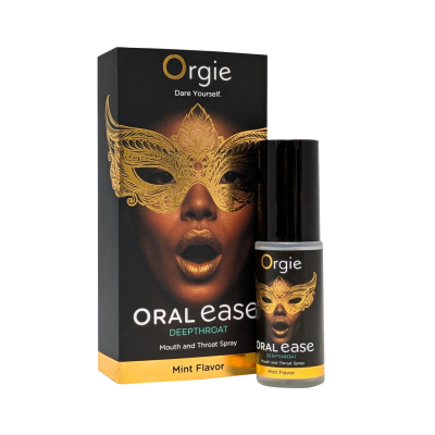 М’ятний спрей для глибокого мінету без анестетиків – Orgie Oral Ease Deepthroat, 15 мл