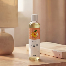 Масажна олія з ароматом персика – Satisfyer Massage Oil Peach, 250 мл