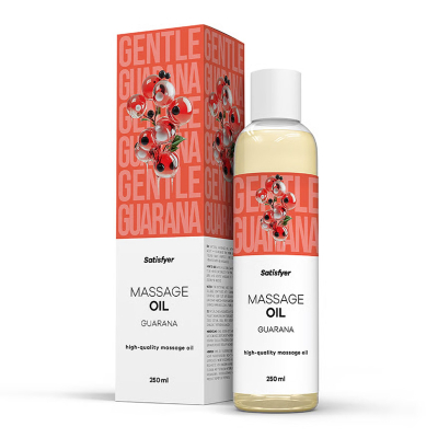 Масажна олія з екстрактом гуарани – Satisfyer Massage Oil Guarana, 250 мл
