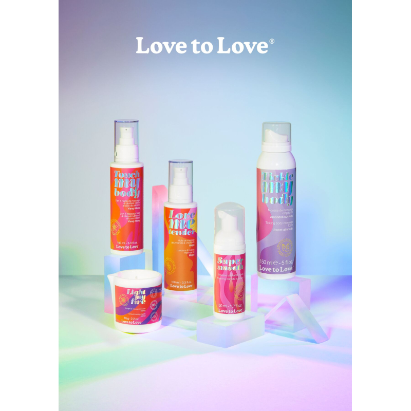 Масажна свічка з ароматом моної – Love To Love LIGHT MY FIRE Monoi, 65 мл