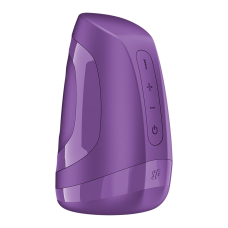 Мастурбатор-імітатор оральних ласк – Satisfyer Men Heat Vibration Battery Series, з підігрівом та вібрацією