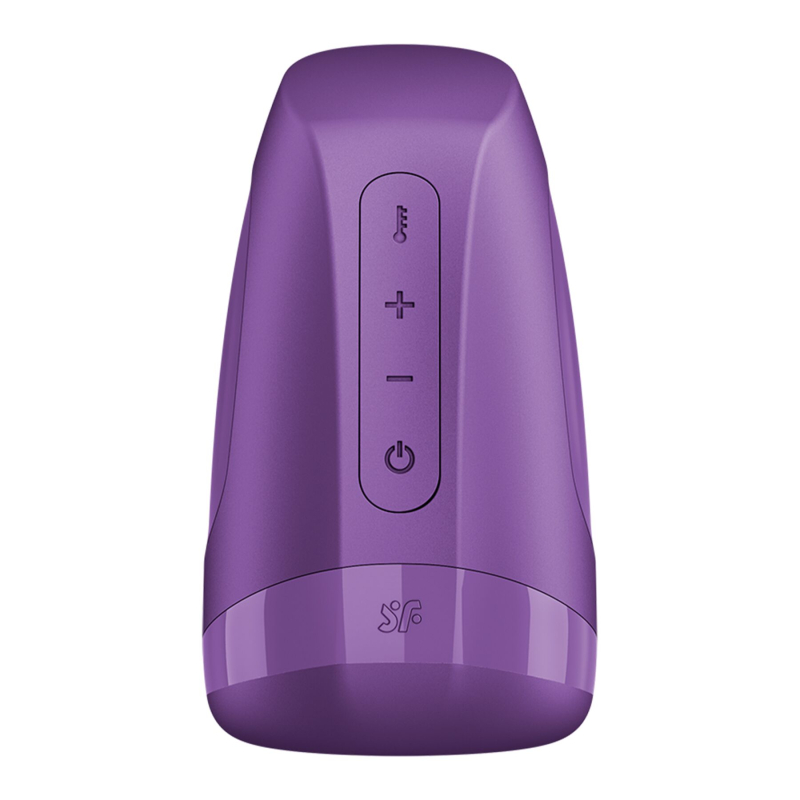 Мастурбатор-имитатор оральных ласк – Satisfyer Men Heat Vibration Battery Series с подогревом и вибрацией