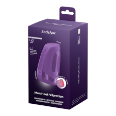 Мастурбатор-имитатор оральных ласк – Satisfyer Men Heat Vibration Battery Series с подогревом и вибрацией