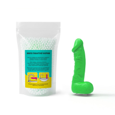 Мило у формі пеніса – Чистий Кайф MEDIUM Green, натуральне крафтове мило