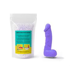 Мило у формі пеніса – Чистий Кайф MEDIUM Violet, натуральне крафтове мило