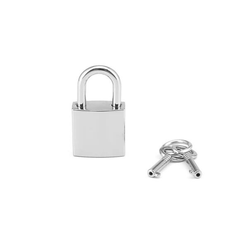 Набір замочків – Liebe Seele Regular Padlock, 2 шт., сріблястого кольору