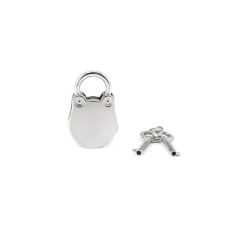 Набір замочків у формі жабки – Liebe Seele Frog Shape Padlock, 2 шт., сріблястого кольору