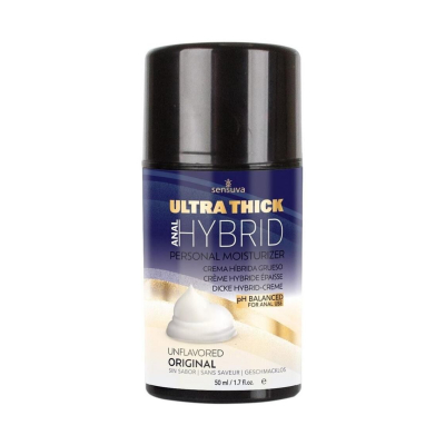 Надгустий анальний лубрикант на гібридній основі – Sensuva UltraThick Anal Hybrid, 50 мл