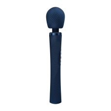 Мощный легкий вибромассажер – Fun Factory VIM Vibrating Wand, темно-синего цвета, до 6 часов работы