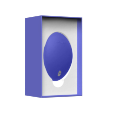 Накладний вібратор з функціями нагрівання та охолодження – We-Vibe Temp Lavender Blue, 9,7 см