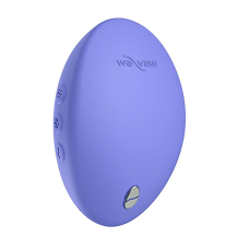 Накладний вібратор з функціями нагрівання та охолодження – We-Vibe Temp Lavender Blue, 9,7 см
