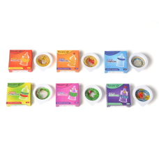 Насадка на член з вусиками та шипами – Recare Spike Condom, помаранчевого кольору