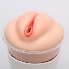 Наскрізний мастурбатор у формі вагіни – Naked Factory Cup Sleeve V–1