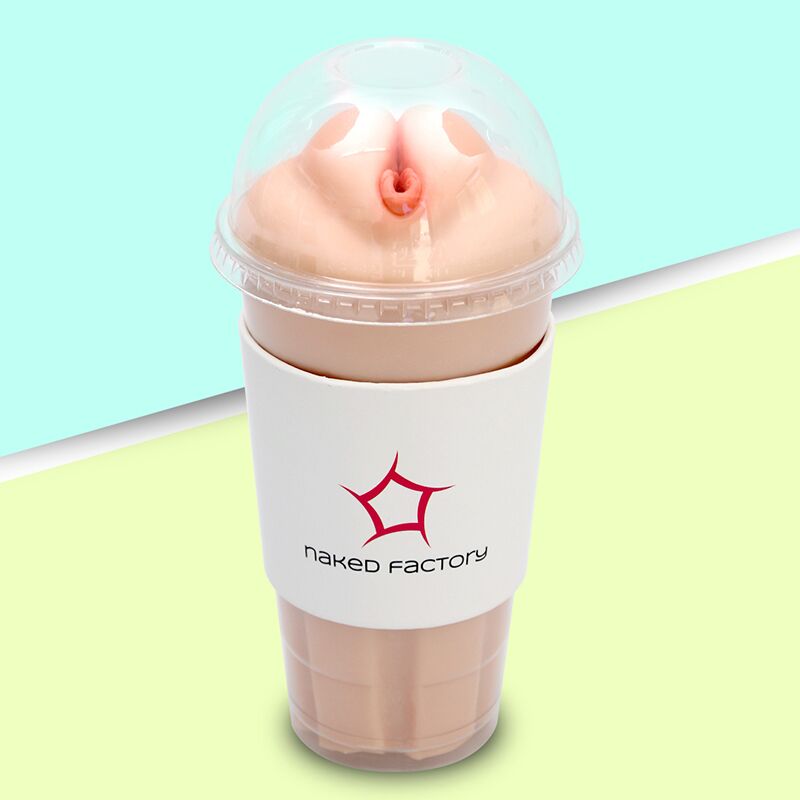 Наскрізний мастурбатор у формі вагіни – Naked Factory Cup Sleeve V–1