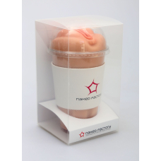 Наскрізний мастурбатор у формі вагіни – Naked Factory Cup Sleeve V–2