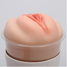 Наскрізний мастурбатор у формі вагіни – Naked Factory Cup Sleeve V–2