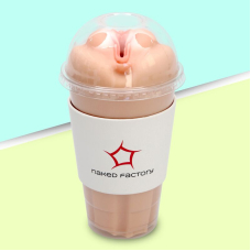 Наскрізний мастурбатор у формі вагіни – Naked Factory Cup Sleeve V–2
