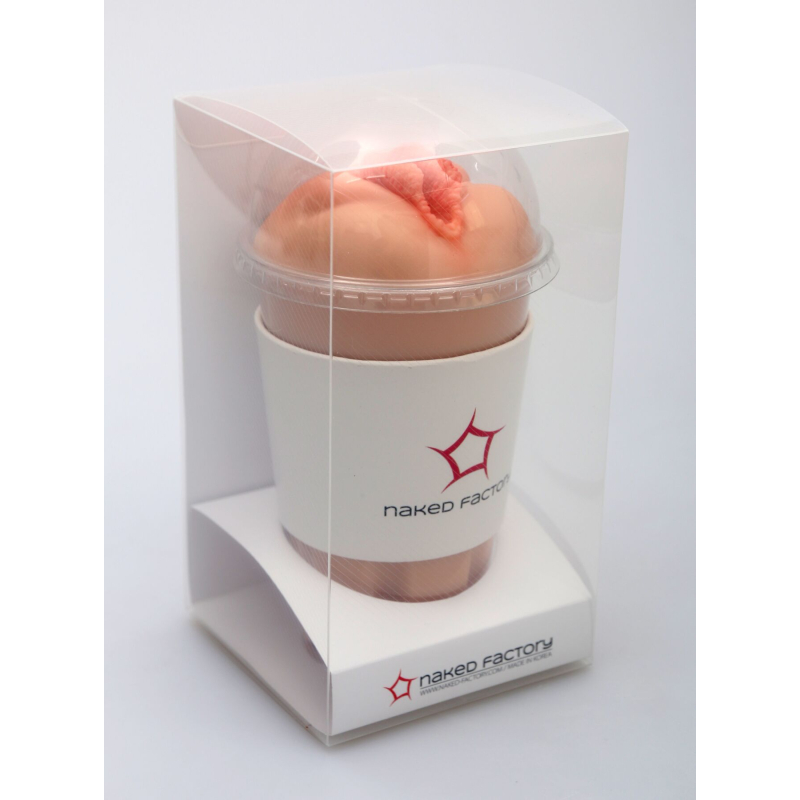 Наскрізний мастурбатор у формі вагіни – Naked Factory Cup Sleeve V–3