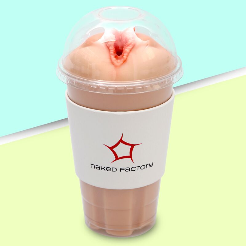 Наскрізний мастурбатор у формі вагіни – Naked Factory Cup Sleeve V–3