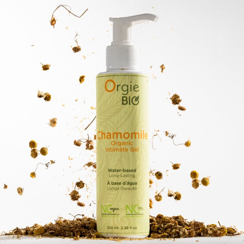 Органічний лубрикант на водній основі – Orgie Bio Chamomile Organic Intimate Gel, 100 мл, з екстрактом ромашки