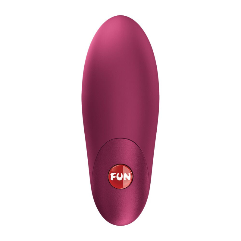 Перезаряжаемый виброкуля – Fun Factory Charme, винно-красного цвета, 12 режимов
