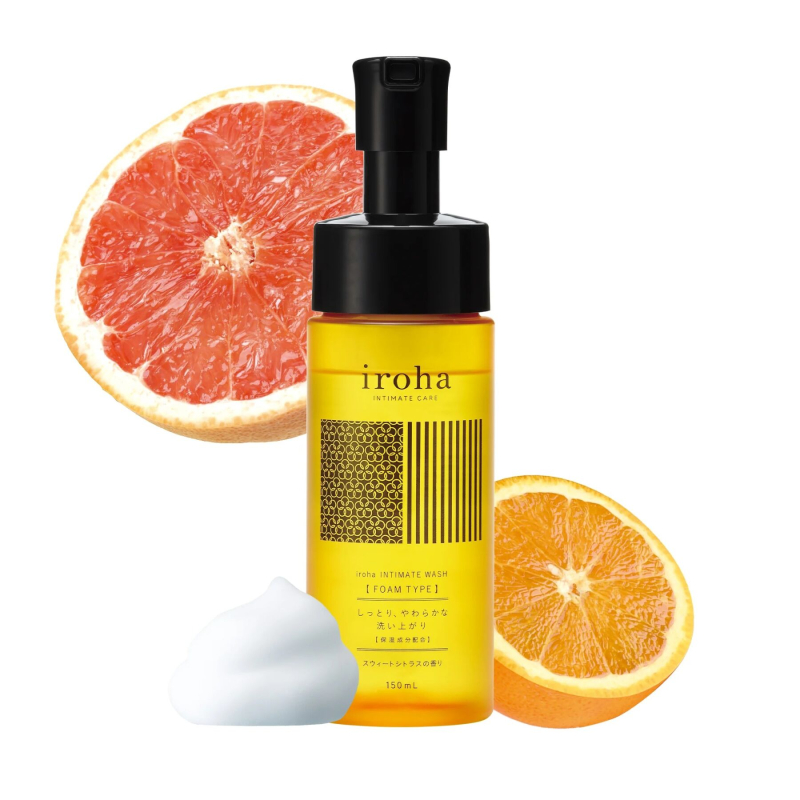 Піна для інтимного догляду з ароматом солодких цитрусів – Iroha Intimate Wash Foam Type Sweet Citrus, 150 мл