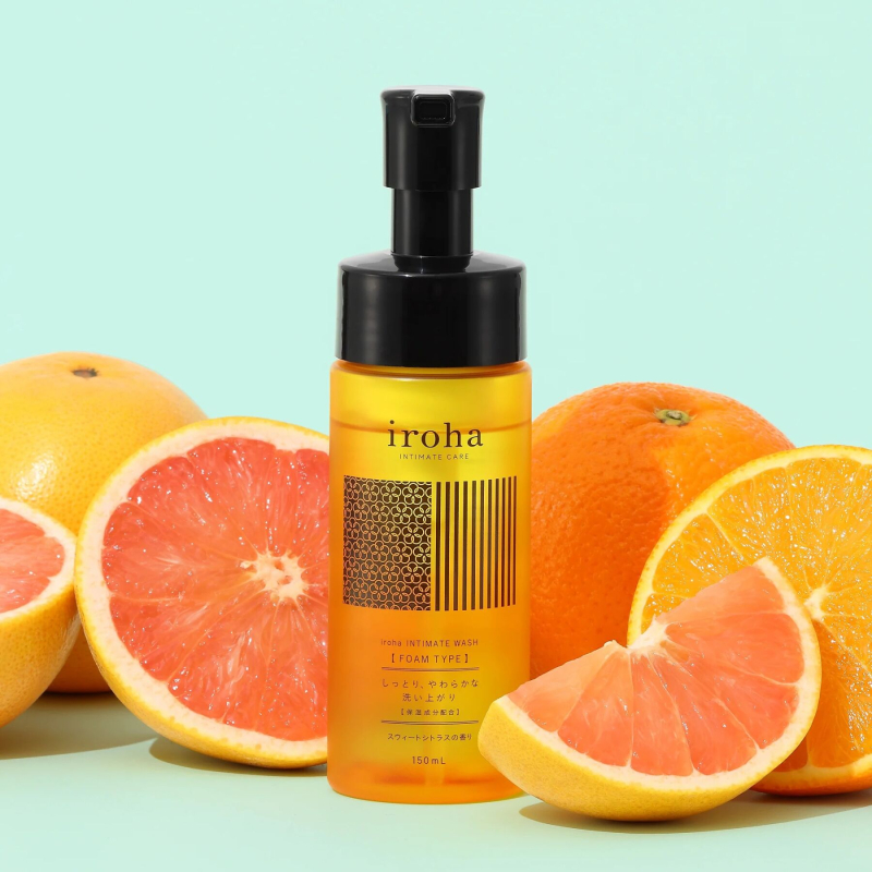 Піна для інтимного догляду з ароматом солодких цитрусів – Iroha Intimate Wash Foam Type Sweet Citrus, 150 мл