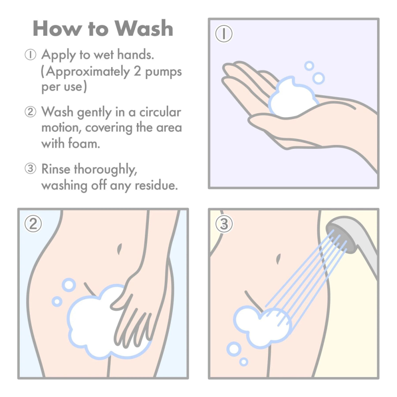 Піна для інтимного догляду з бергамотом і гірким апельсином – Iroha Intimate Wash Foam Type Bergamot and Bitter Orange, 150 мл