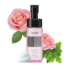 Піна для інтимного догляду з дамаською трояндою та геранню – Iroha Intimate Wash Foam Type Damask Rose and Geranium, 150 мл