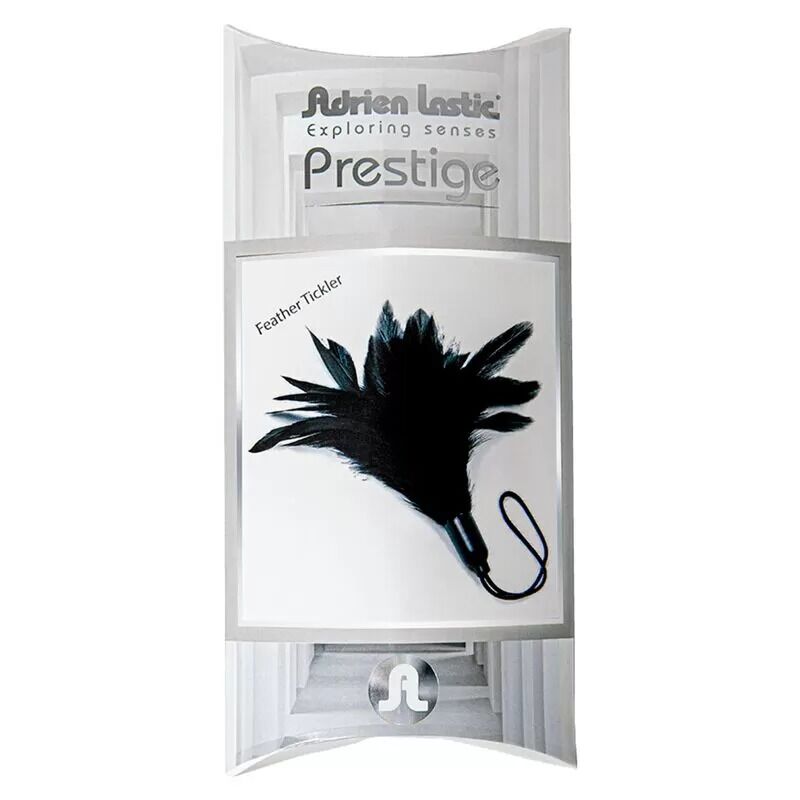 Пір’яна лоскоталка Adrien Lastic Prestige чорного кольору