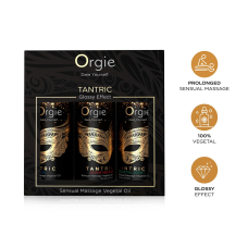 Подарунковий набір олій для тантричного масажу міні-формату – Orgie Tantric Mini Size Collection, 3×30 мл