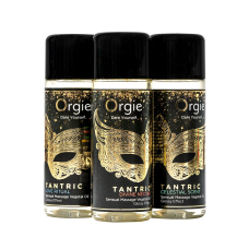 Подарунковий набір олій для тантричного масажу міні-формату – Orgie Tantric Mini Size Collection, 3×30 мл
