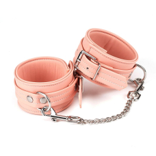 Поножі зі знімним ланцюжком – Liebe Seele Dark Candy Pink Ankle Cuffs