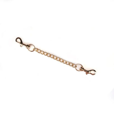 Наручники с съемной соединительной цепочкой – Liebe Seele Boudoir Amor Ankle Cuffs, черного цвета