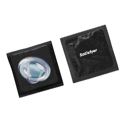 Презерватив – Satisfyer Premium Condoms, розмір XXL, ширина 64 мм, 1 шт.