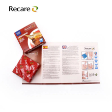 Ребристые презервативы с пузырьками – Recare Cola Dotted & Ribbed Condoms, 3 шт., с ароматом колы