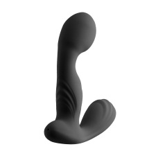 Рельєфний вібромасажер простати – S Pleasures Premium FUZZY, чорного кольору, 10 режимів вібрації